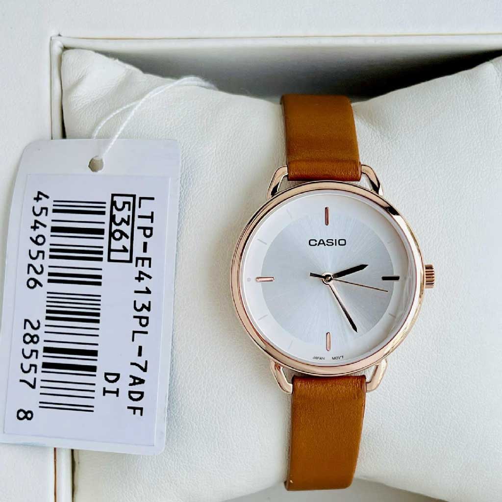 Dong ho nu Casio LTP E413 4