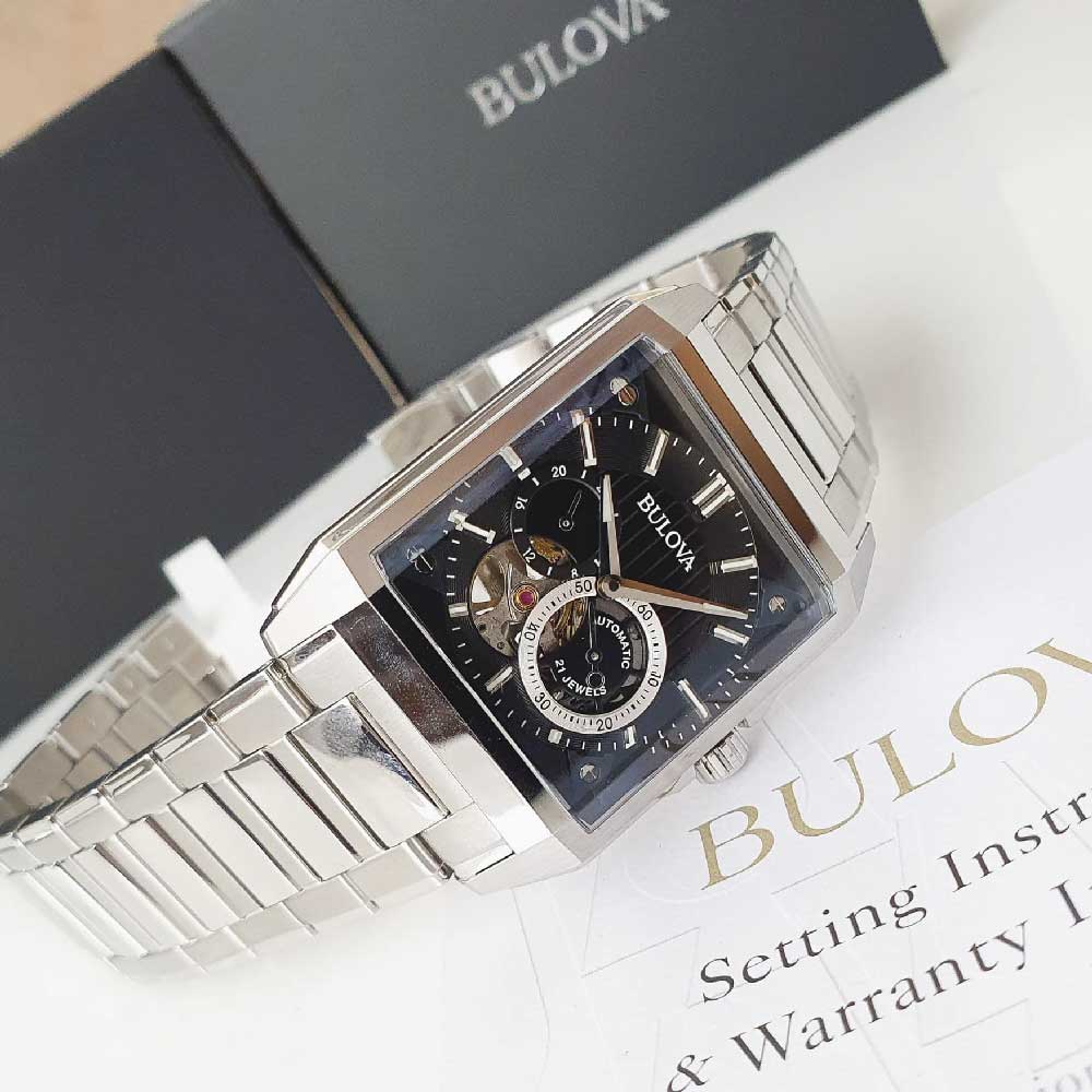 Đồng Hồ Nam Bulova 96A194 Chính Hãng dây đeo và khóa - WinWatch