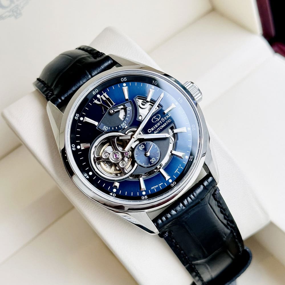 Đồng Hồ Nam Orient Star RE-AV0005L00B Dây Da dây đeo và khóa - WinWatch