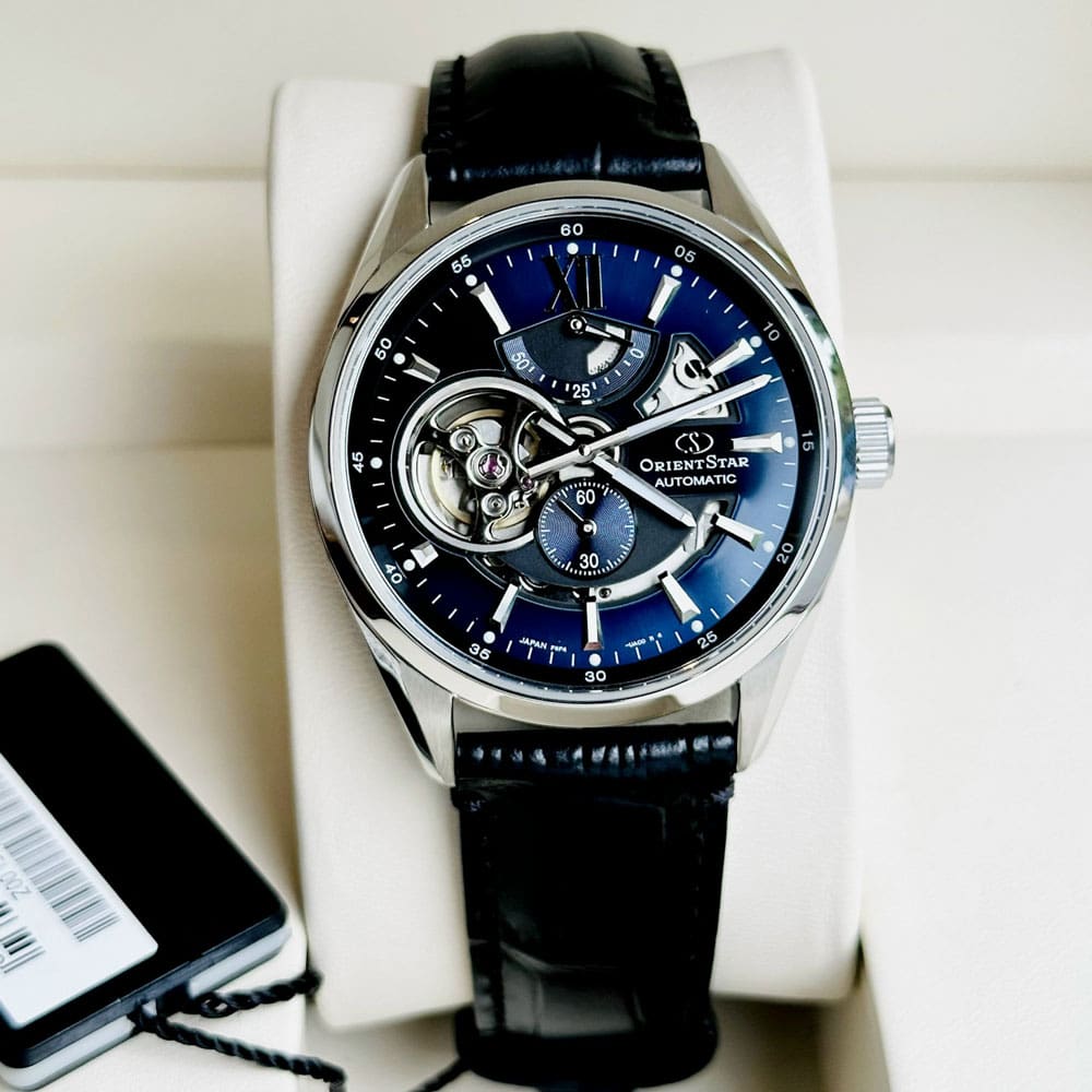 Đồng Hồ Nam Orient Star RE-AV0005L00B Dây Da chính hãng tại WinWatch