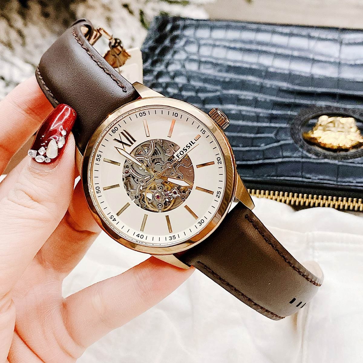 Đồng hồ nam Fossil – mặt số
