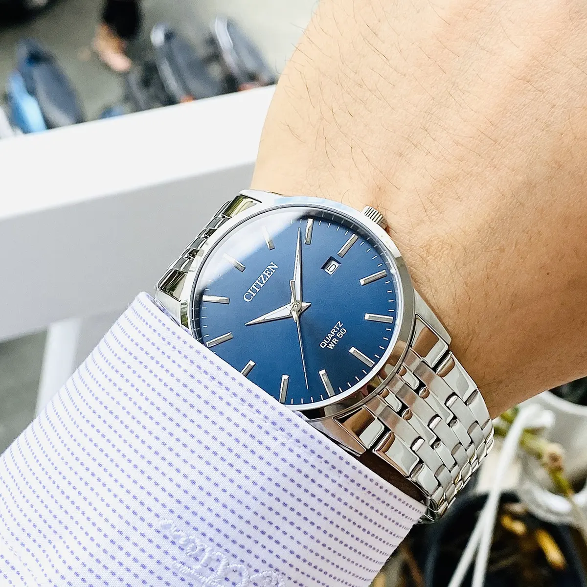 Đồng Hồ Nam Citizen Quartz BI5000-87L | WinWatch