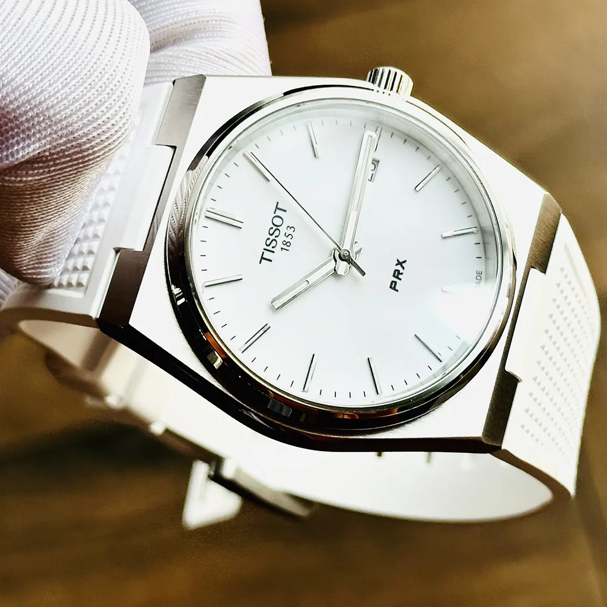 Dong Ho Tissot PRX Trang