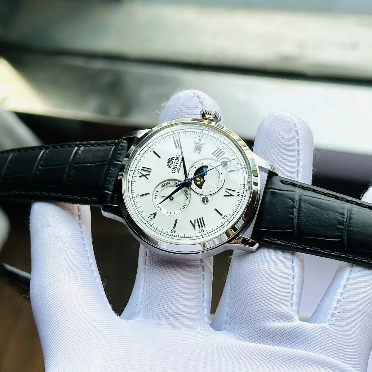 Đồng Hồ Nam Orient Sun And Moon RA-AK0802S10B thương hiệu Orient - WinWatch