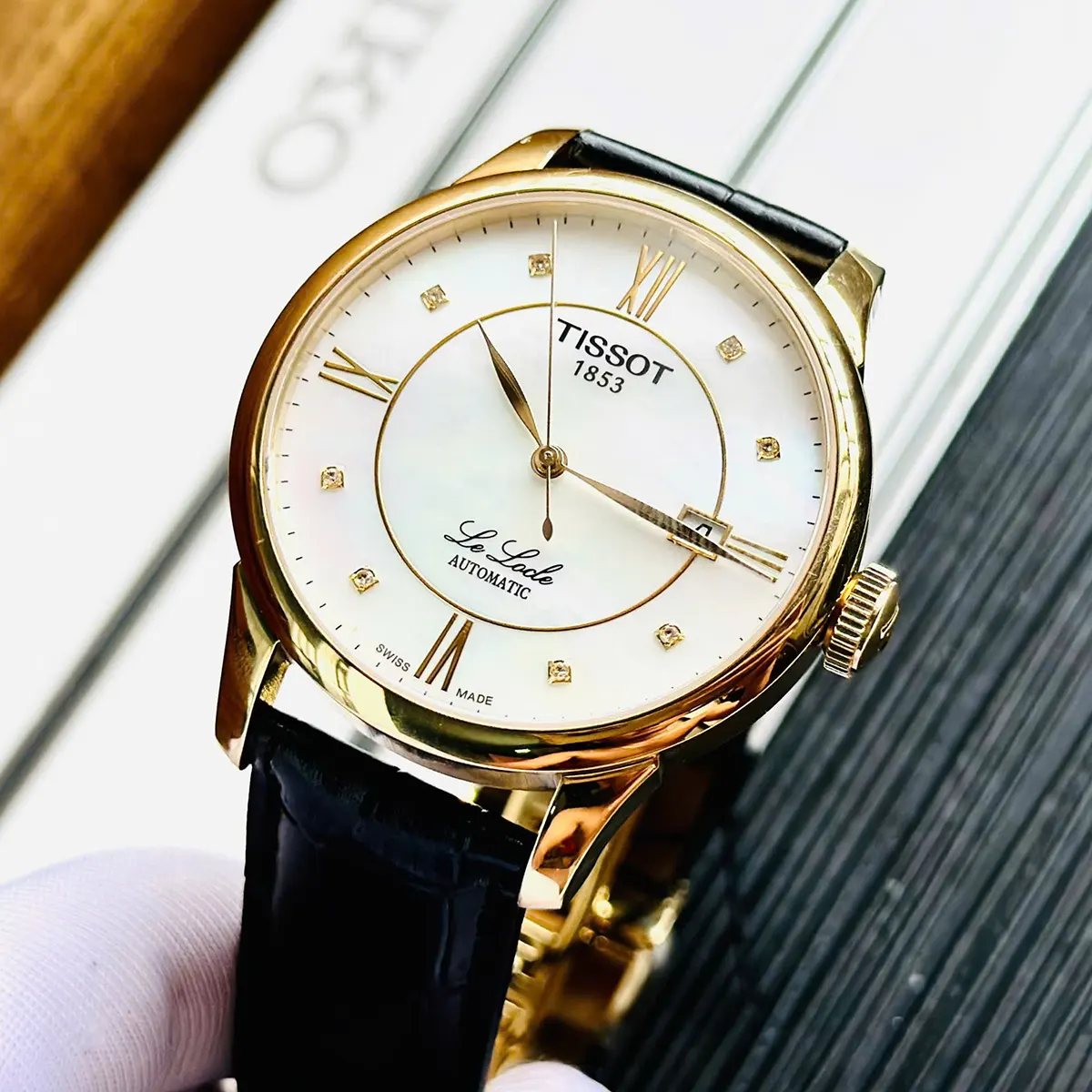 Tissot Automatic Le Locle Diamond T41.5.453.86 (10)