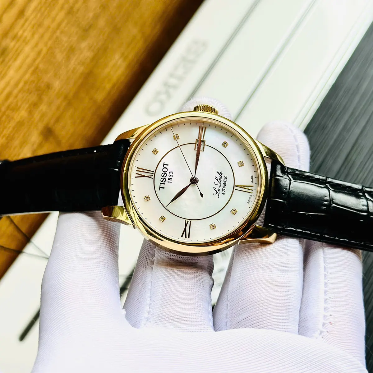 Tissot Automatic Le Locle Diamond T41.5.453.86 (2)