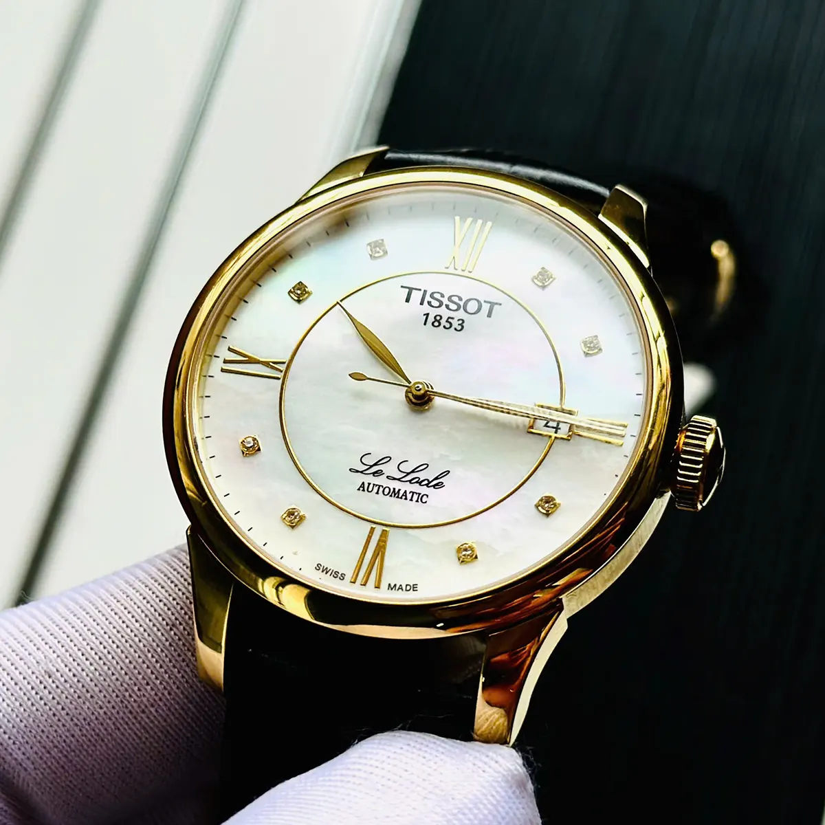 Tissot Automatic Le Locle Diamond T41.5.453.86 (5)