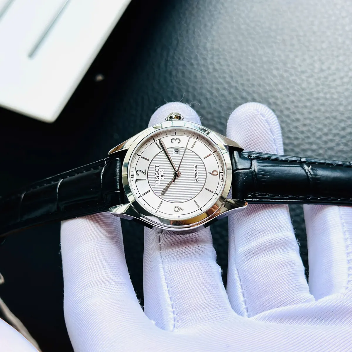 Tissot T one Automatic Silver Dial Ladies T038.207.16.037.00 (2)