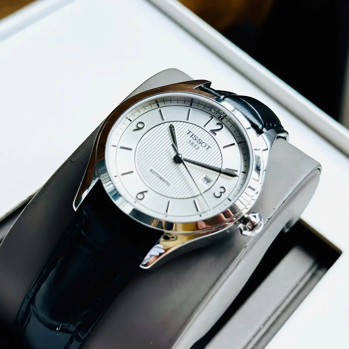 Tissot T one Automatic Silver Dial Ladies T038.207.16.037.00 (4)