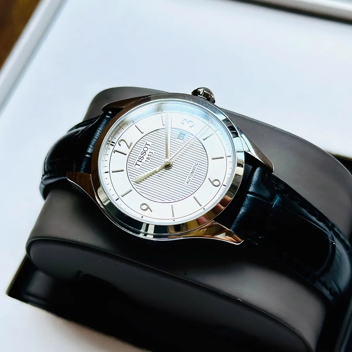 Tissot T one Automatic Silver Dial Ladies T038.207.16.037.00 (7)
