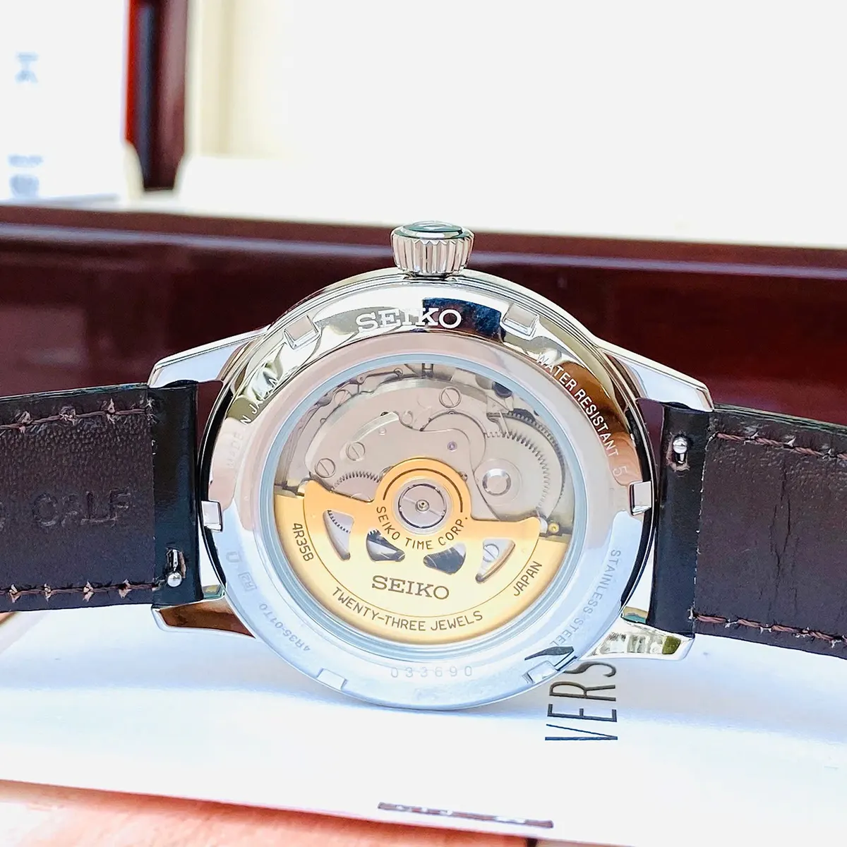 Seiko Automatic Cocktail Green SRPD37J1 (1)