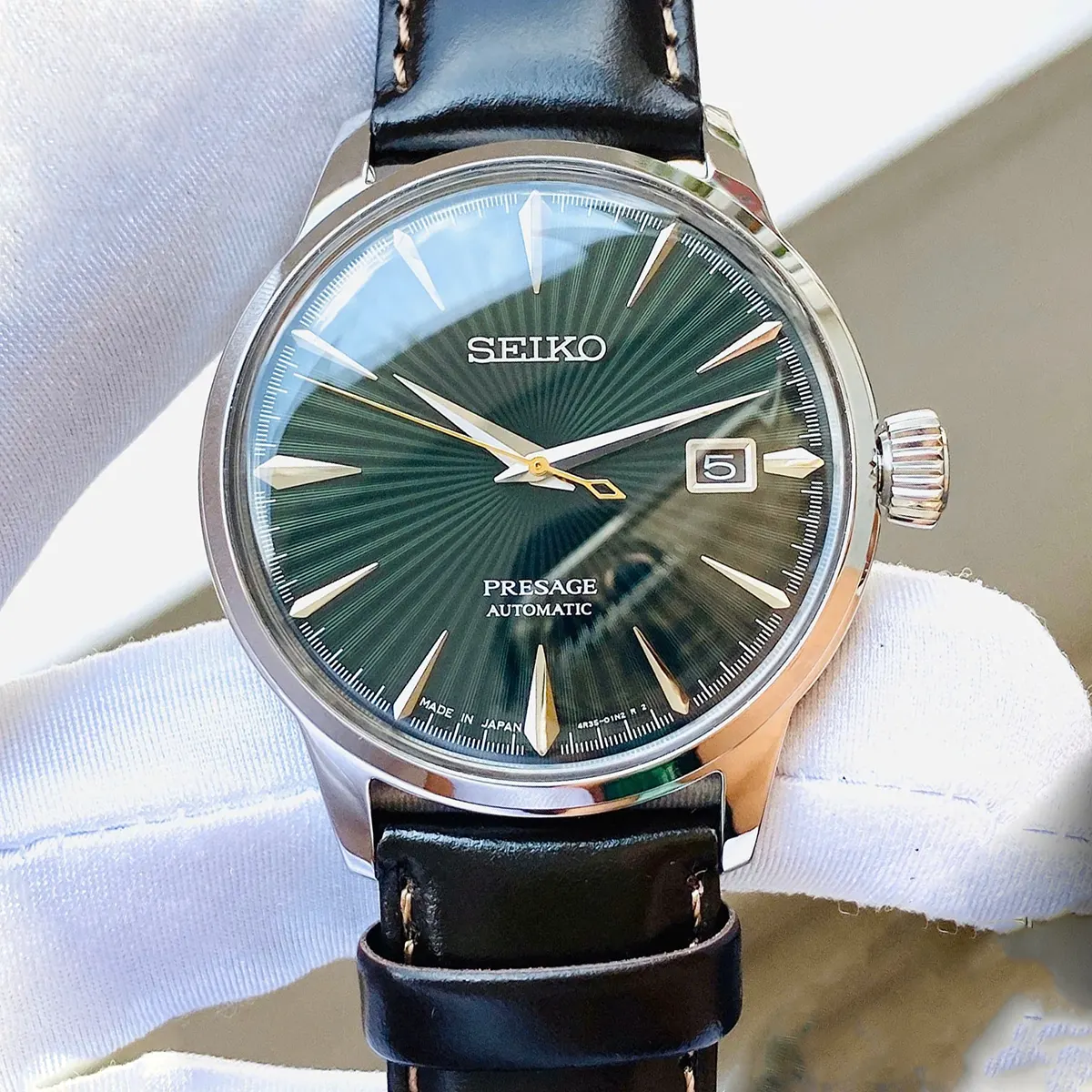 Seiko Automatic Cocktail Green SRPD37J1 (3)