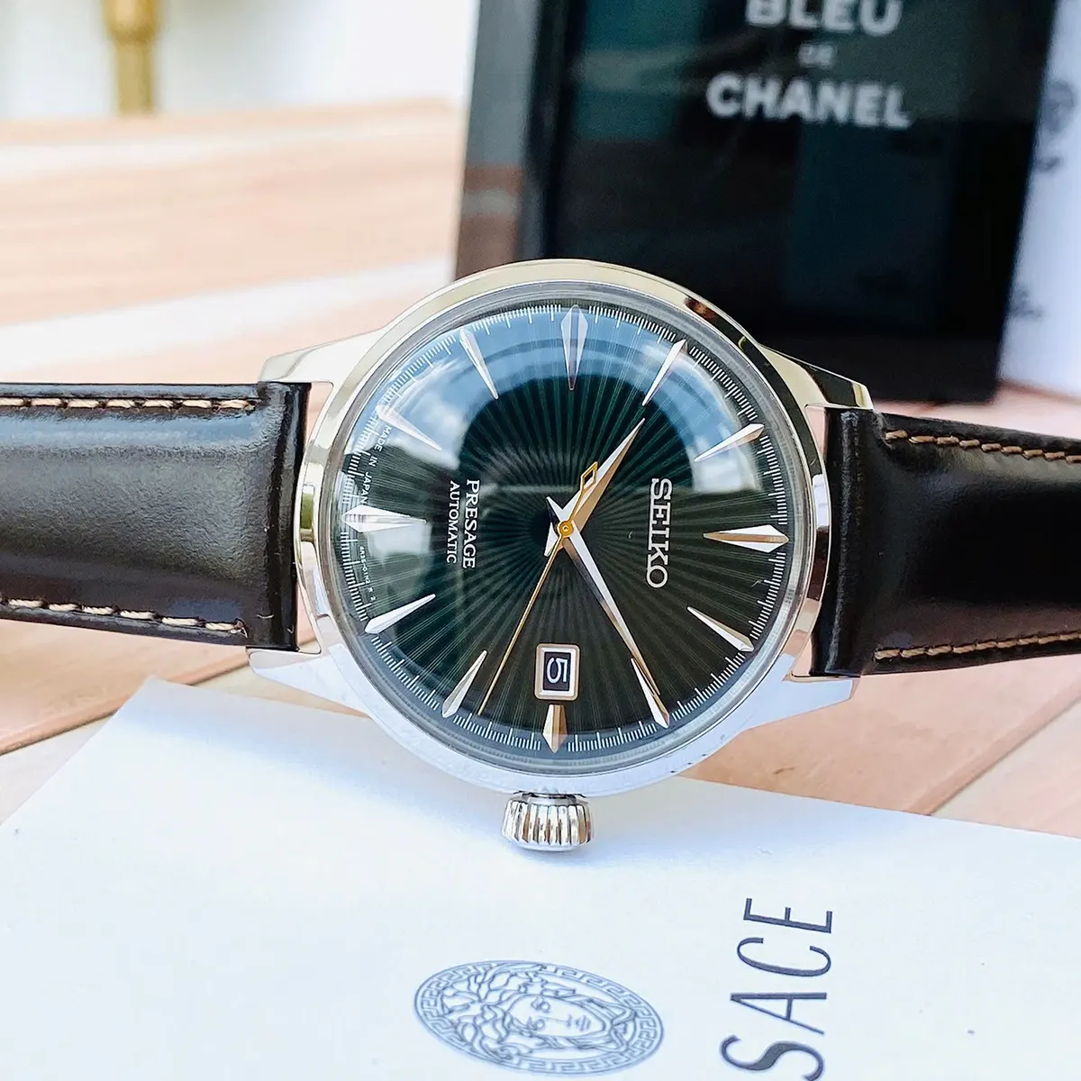 Seiko Automatic Cocktail Green SRPD37J1 (4)