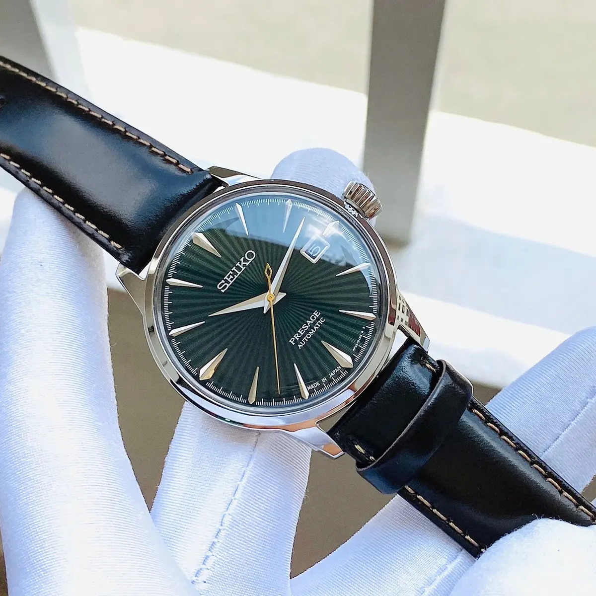 Seiko Automatic Cocktail Green SRPD37J1 (6)
