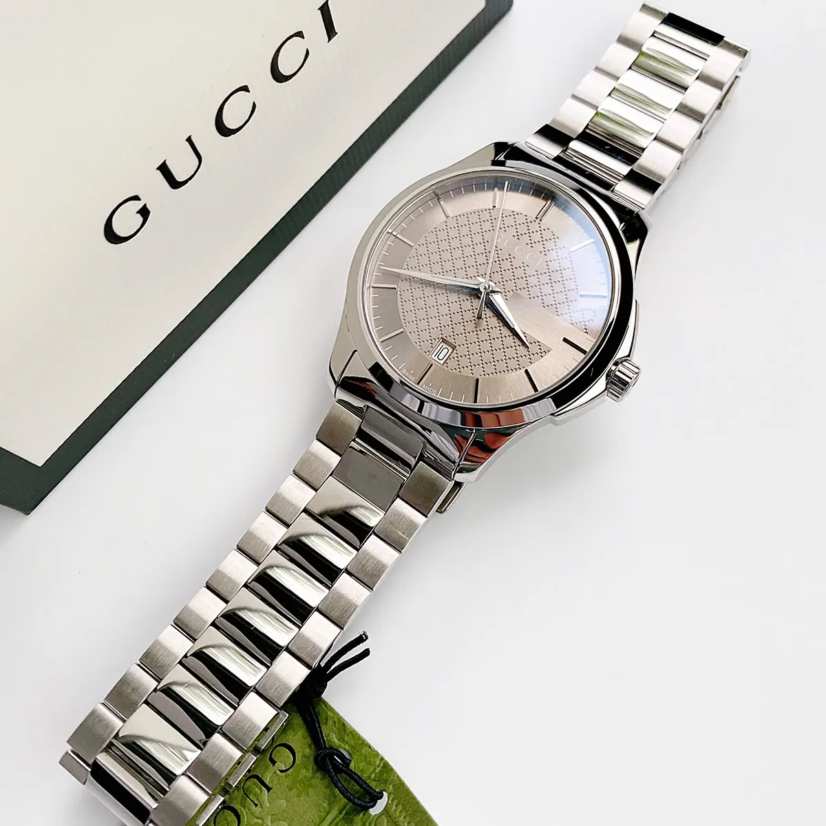 Gucci G Timeless Dial Brown YA126431 (2)