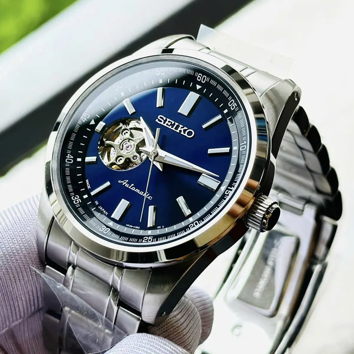 Seiko Open Heart Automatic SCVE051 (1)