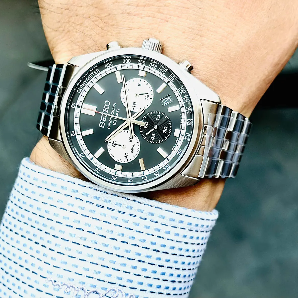 Đồng Hồ Nam Seiko Quartz Chronograph SSB429P1 | WinWatch