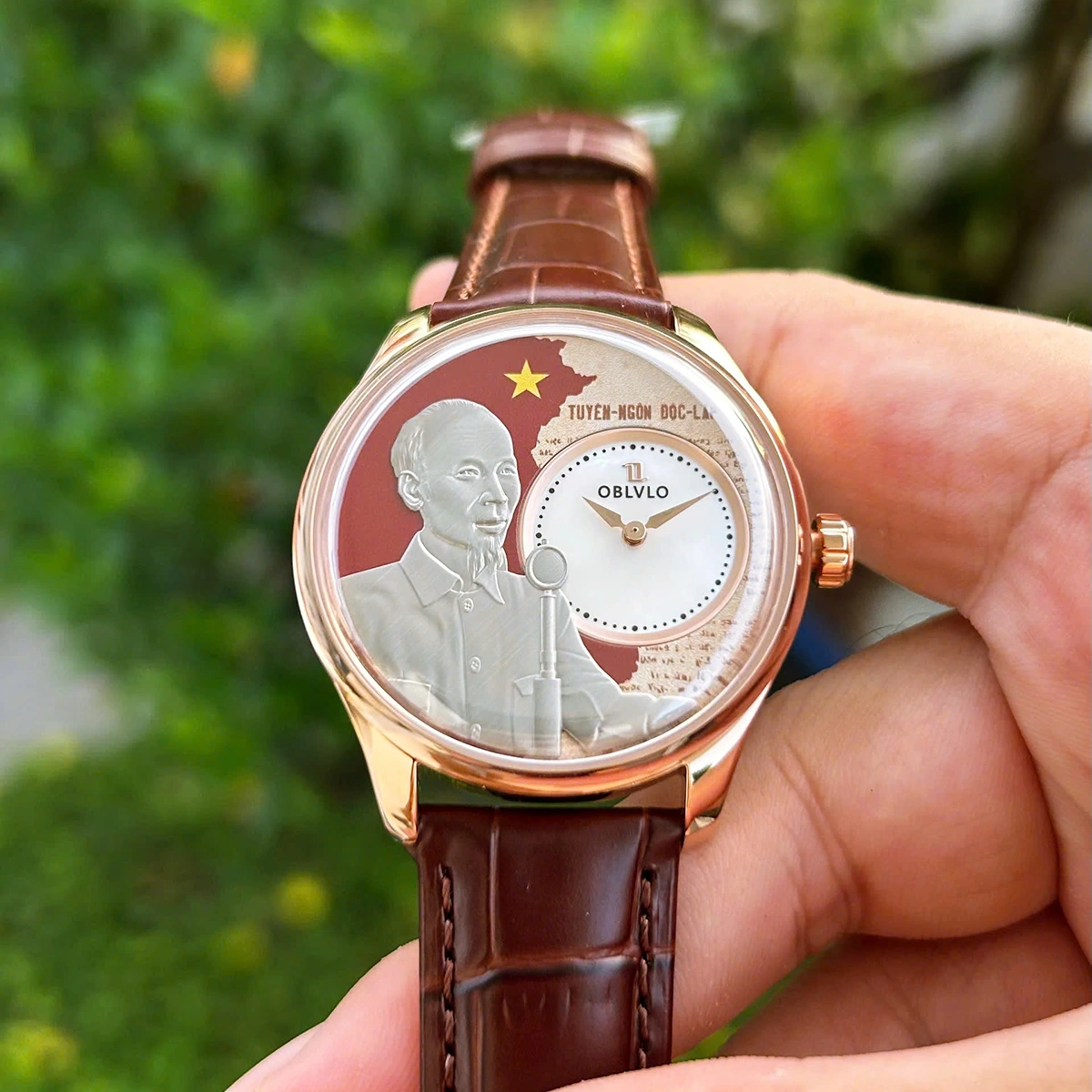 OBLVLO Automatic Kỷ Niệm 80 Năm Quốc Khánh Việt Nam thương hiệu Hãng Khác - WinWatch