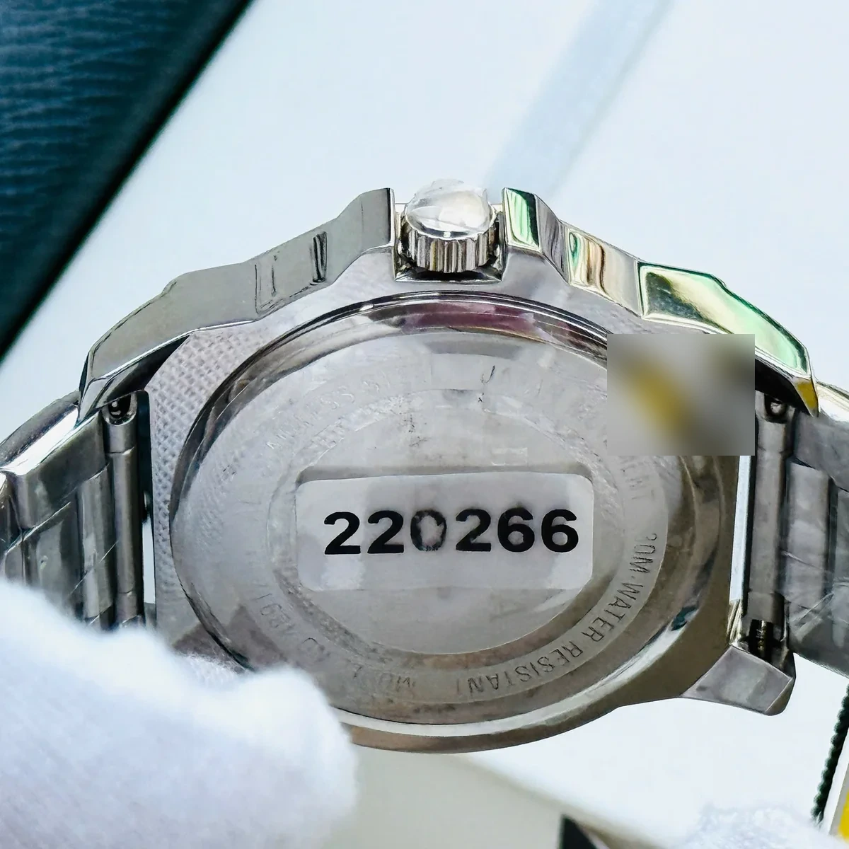 Invicta 48912 Speedway vỏ thép không gỉ mặt sau