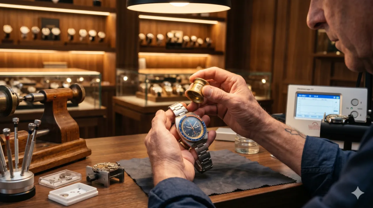Quy trình thẩm định và định giá khi thu mua đồng hồ Seiko chính hãng
